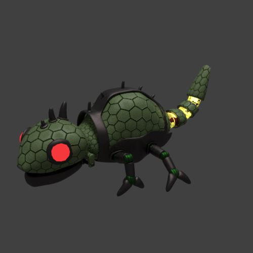 Karl the Robot Lizard