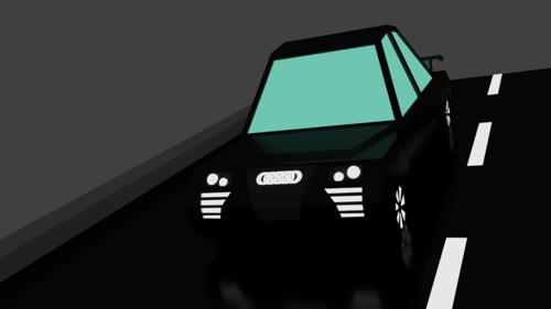 Low Poly car