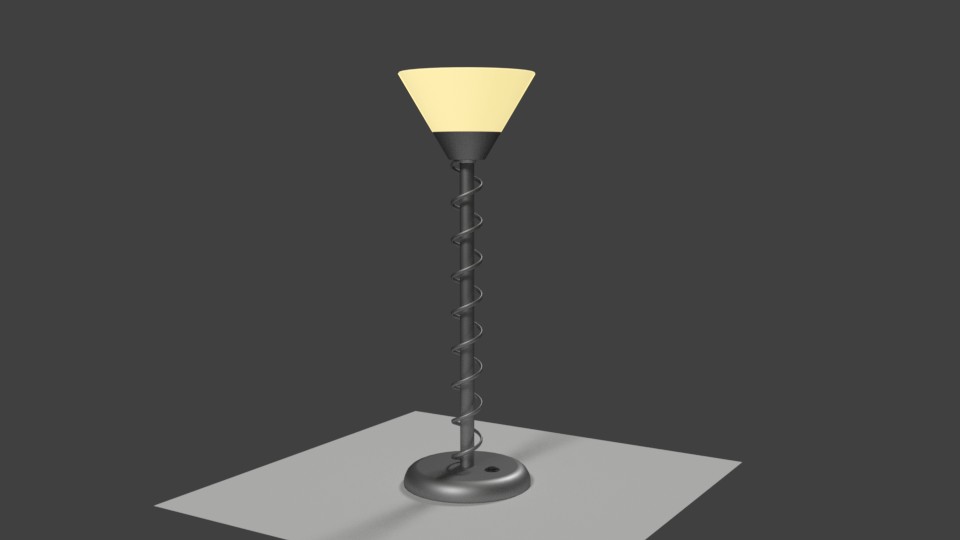 Vertical lamp