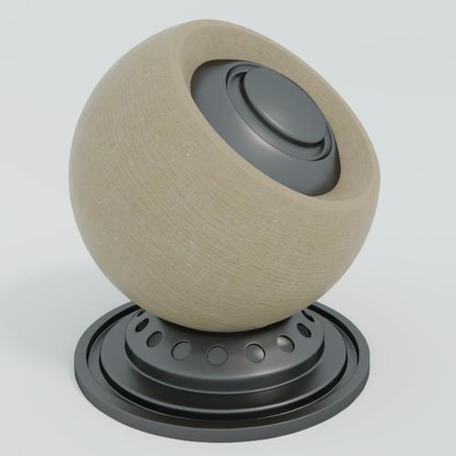 Scratched wood Material