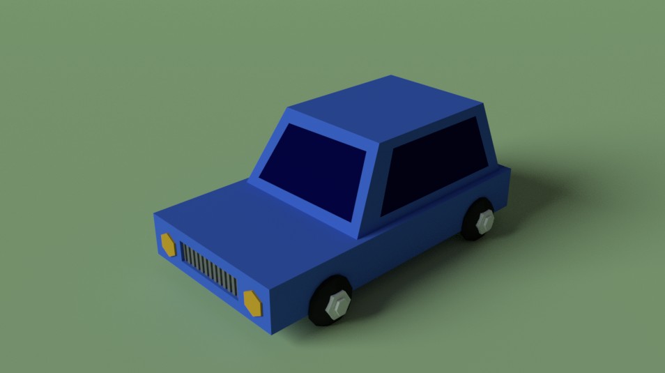 The Low Poly Car