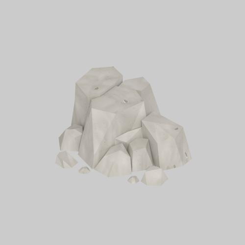 Low poly rocks