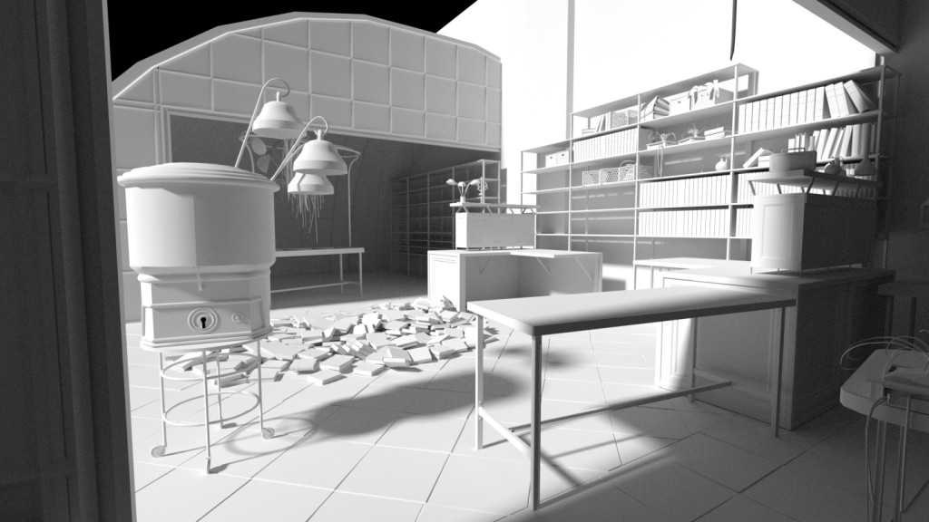 Greenhouse Scene
