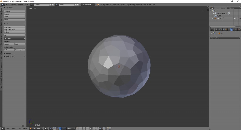 Hedra sphere (football)