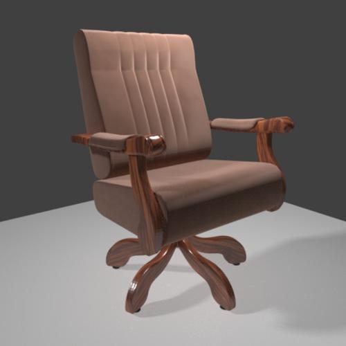 Velvet Armchair