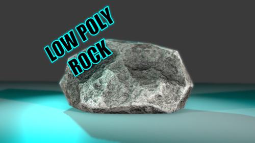 Low Poly Rock