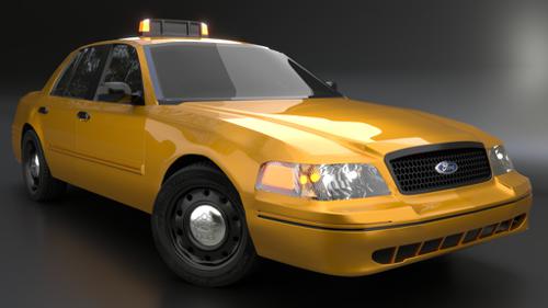 Ford Crown Victoria Taxi 2005 (Old)