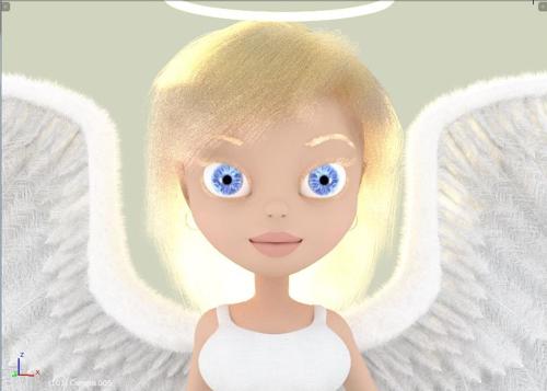 Ellie the Angel in 3D