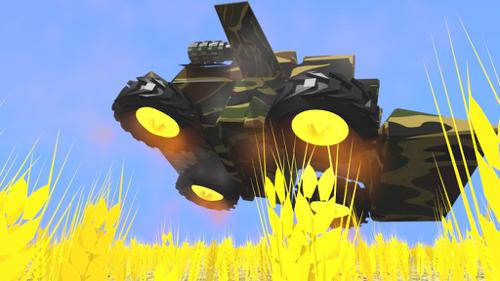 Combine harvester DON