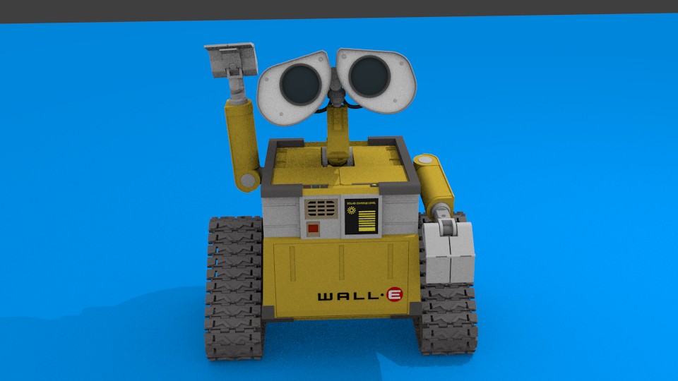 WALL-E Non-Armature Rig Test