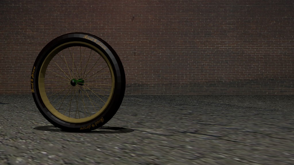 Bicycle Wheel Animated