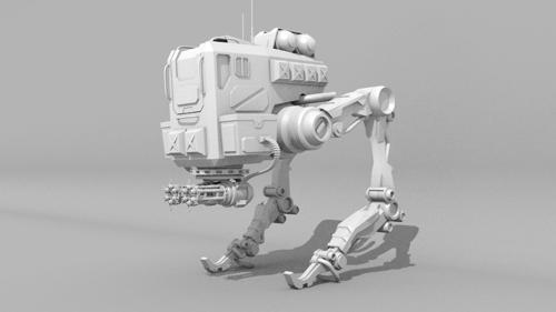 Battle Sprinter Mech