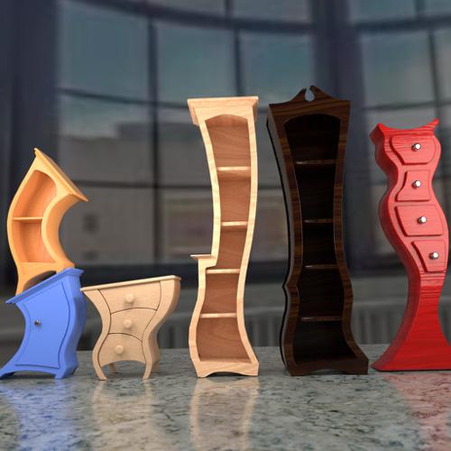 Funky Furniture Set [ Vol.1 ]