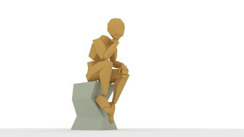Low Poly Man Rig