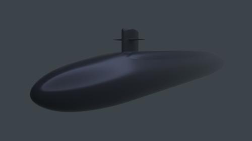 Ohio Class Ballistic Missile Submarine