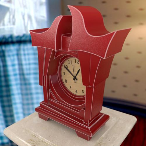 Japan Style Clock