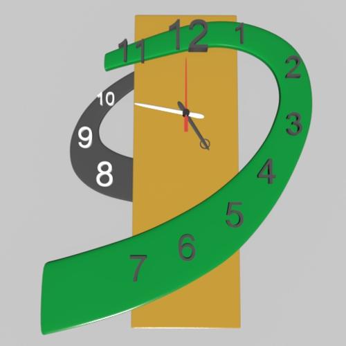 Artistic Wall clock for Baby boy/girl Room or a Cartoons Series