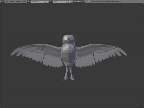A Simple Owl Mesh (Xerxes)