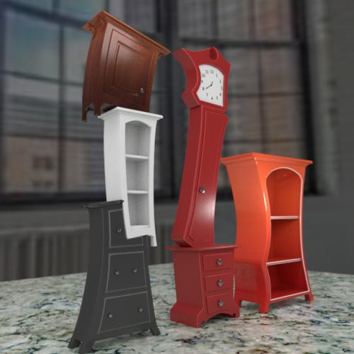 Funky Furniture Set [ Vol.3 ]