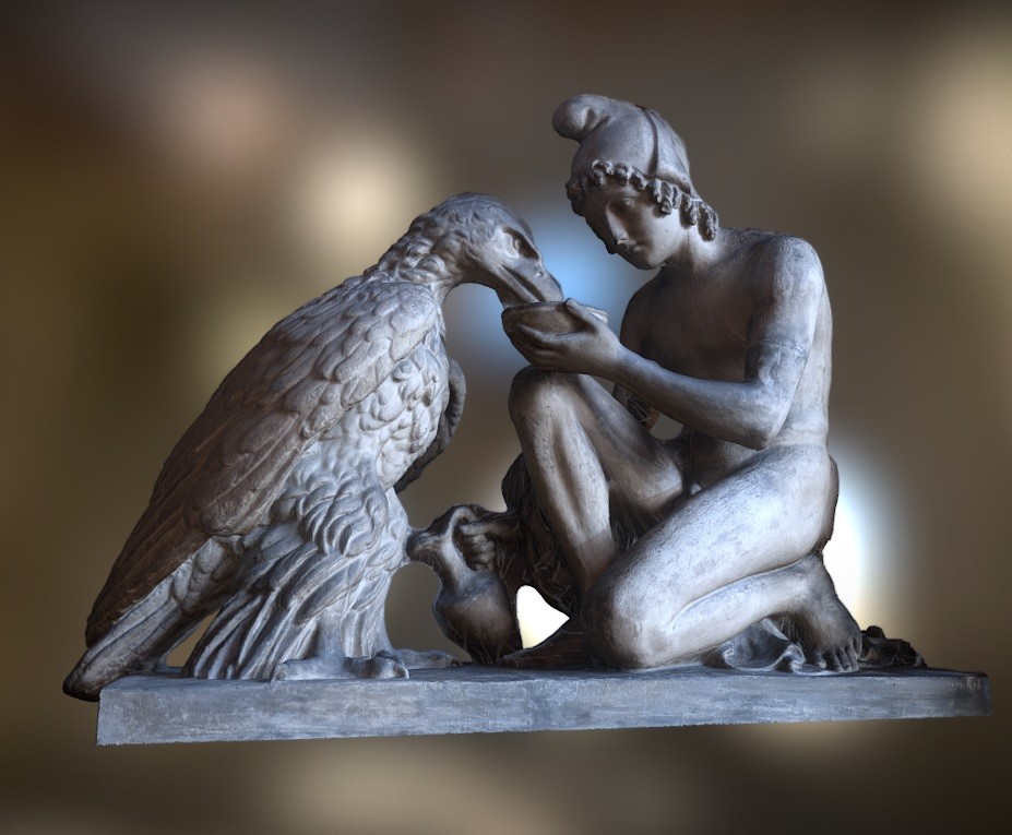 Ganymede with Jupiter Eagle