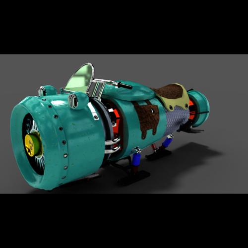jet bike w/textures