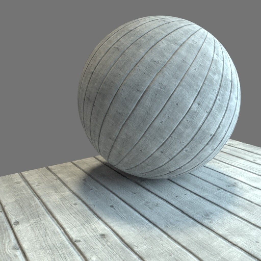 wood planks pbr