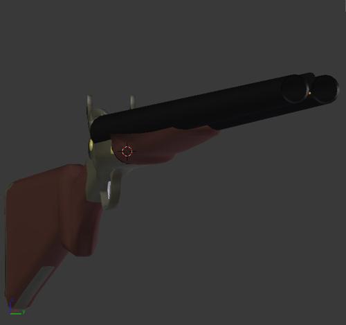 10 Gauge Double Barrel Shotgun