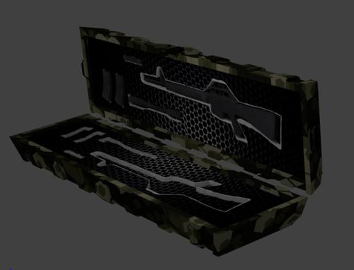 Hi-Poly Weapon Crate