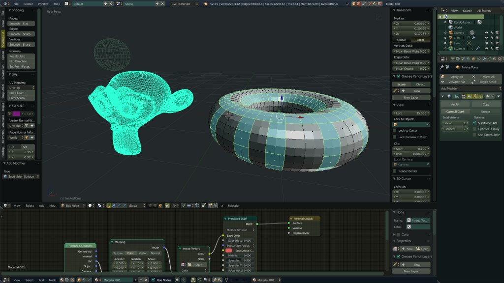 Green Earth v1.0 Blender Theme