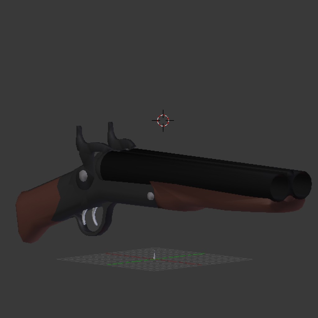 10ga Double-Barrel Sawed-off Shotgun