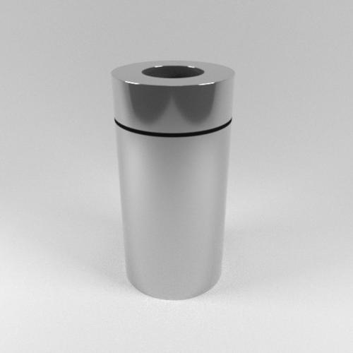Metal Trashcan for Workplace