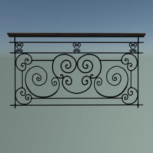 French Balcony Railing 2.