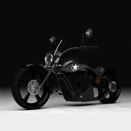 Chopper bike (with materials)