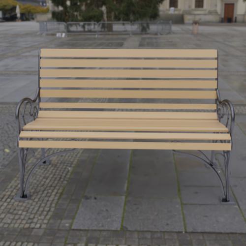 Bench with original forging