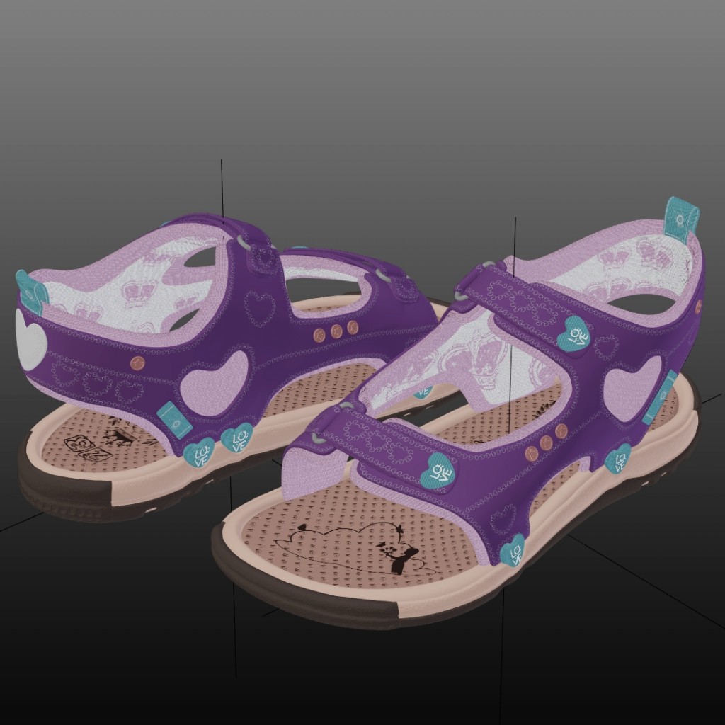 little girls sandals (EU23)
