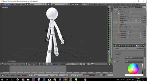 Stickman RHG Complete Rigged