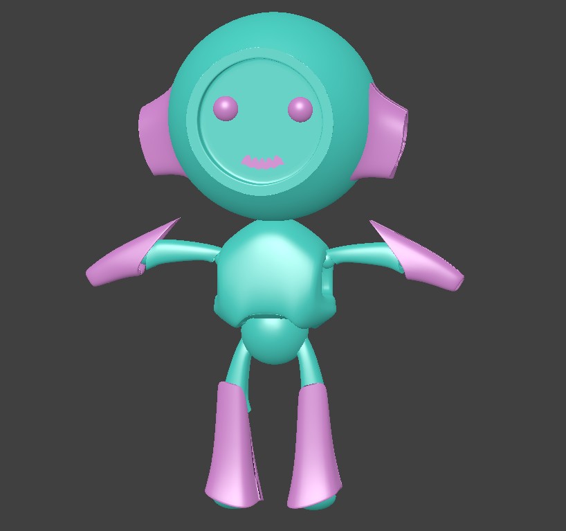 Robot High Poly