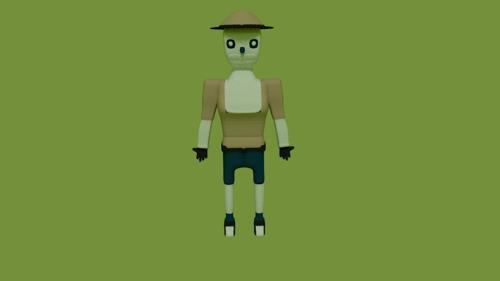characters hero game asset