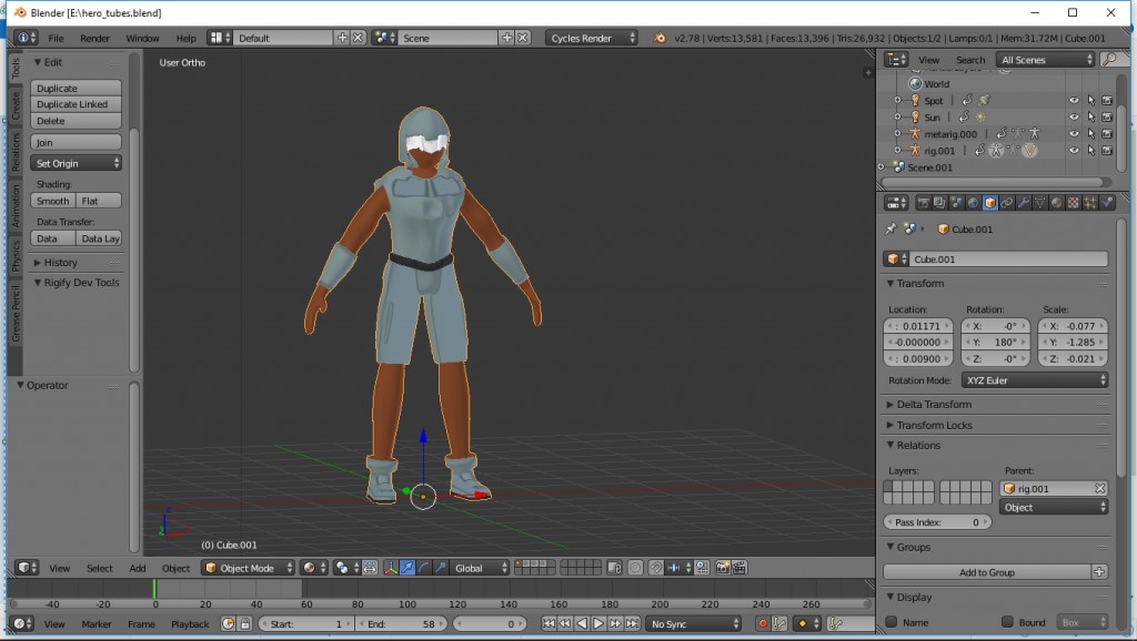Low Poly Soldier