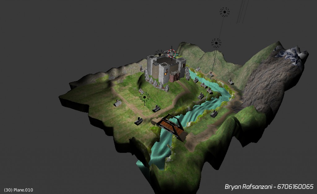 Medieval Castle on the Hills