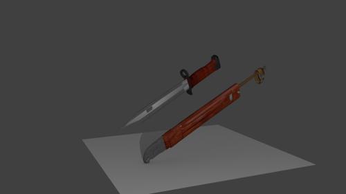 Bayonet for AK Pattern Rifle