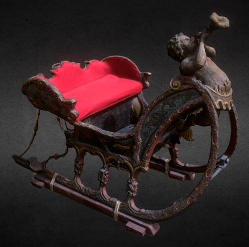 Sledge with Mythological frieze