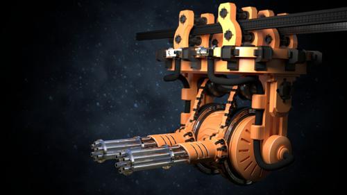 Sci-fi Machinegun