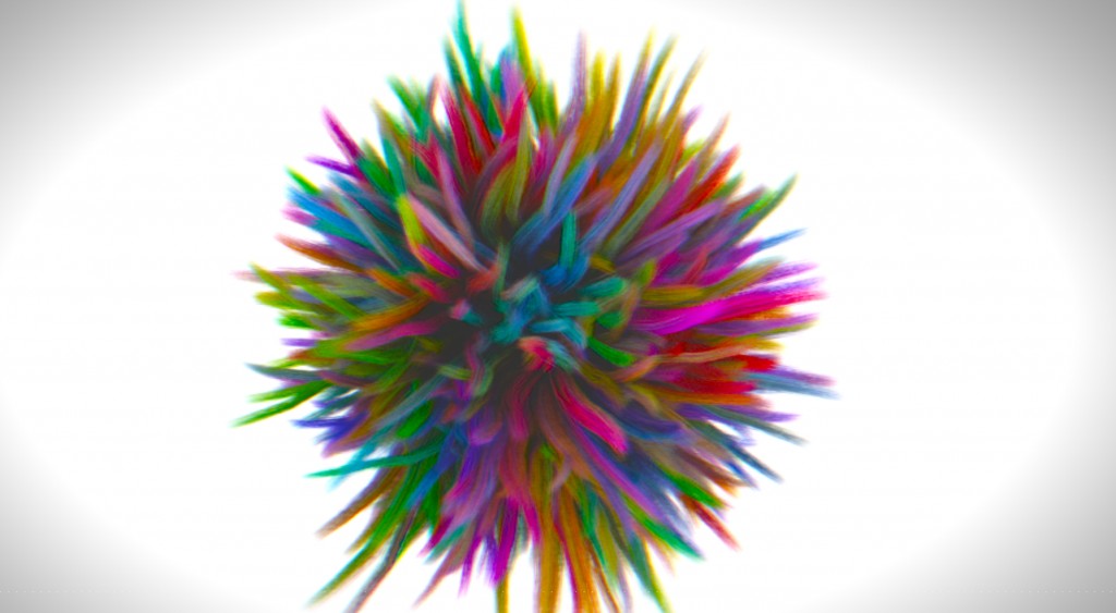 Hair Particle (Fluffy Ball)