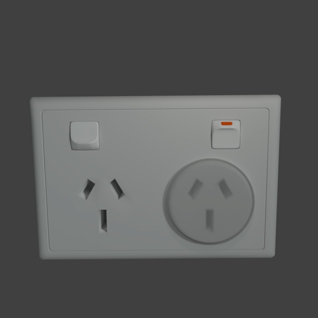 PowerOutletAS_NZS 3112 twin power socket