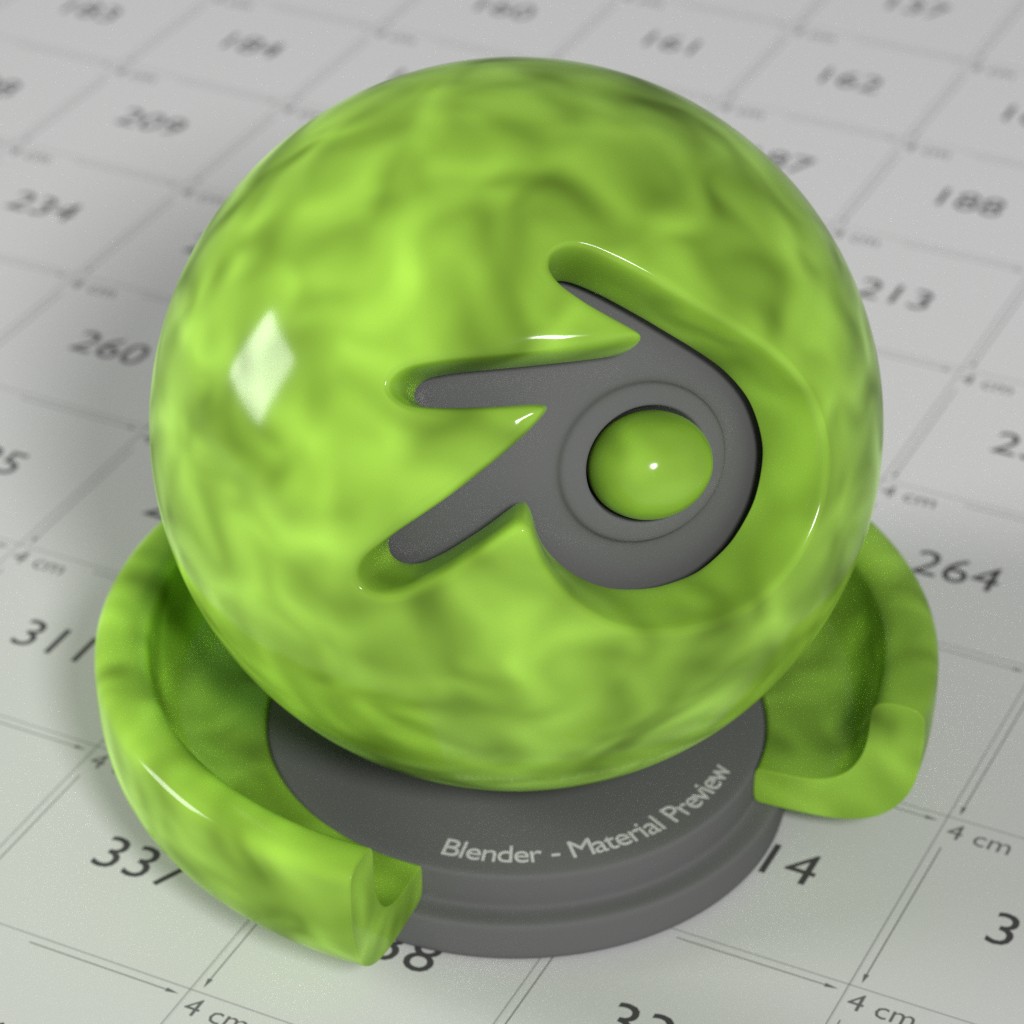 Guitar pick procedural material