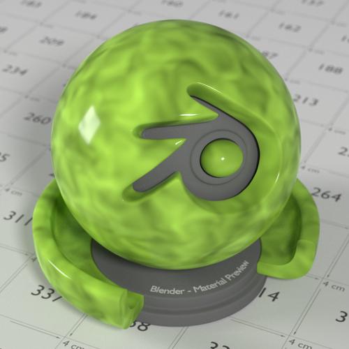 Guitar pick procedural material