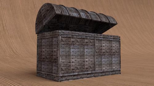 Treasure Chest With Textures