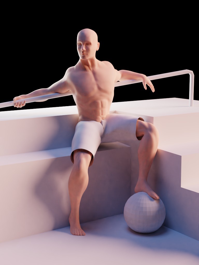 Rigged Man basemesh