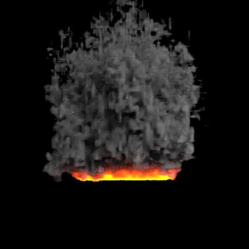 Simple fire and smoke in the cycles